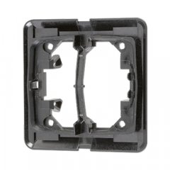 Stiprinājuma plāksne 2-kārtīga, CD/LS sērija, melna