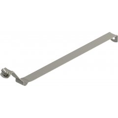 Klemme stipr. pie notekas ar gropi 100mm, V2A, 1.4301 301 S-VA-100