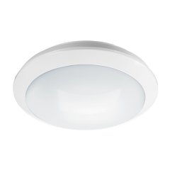 LED round light, 16 W, colour temperature approx. 4000 K (neutral white) with integrated high-frequency detector and an additional switching output, protection type IP65