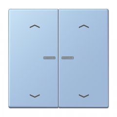 JUNG HOME taustiņš 2-viet, ar bultiņu simboliem<br />
, Serie LS, outremer moyen