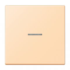 Taustiņs 1-viet, ar indikācijas logu, Serie LS, ocre