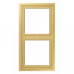 Rāmītis 2-vietīgs, vertikālā un horizontālā montāža, termoplasts krāsots, LS ZERO, misiņš