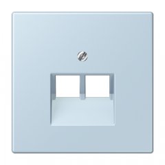 Virsma IAE/UAE-datu rozetei 2 x 8-polig, termoplasts lakots, Serie LS, outremerclair