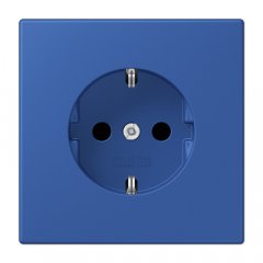 Kontaktligzda SCHUKO, 16 A 250 V ~, ar bērnu drošību, Serie LS, bleu outremer 59