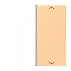 Taustiņs slēdzim 2-viet, ar virzienrādītāju, F40, Serie LS, terre sienne claire 59