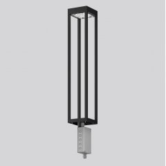 Apgaismes stabiņš BOCARO, 37 W, 3600 lm, 740, anthracite, DALI Light stack, L 156 B 156 H 800