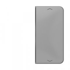 Taustiņs slēdzim 2-viet, ar virzienrādītāju, F40, Serie CD, grau