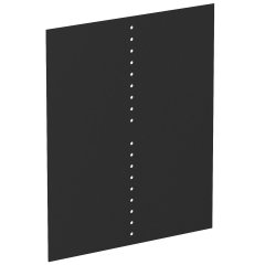 Starpsiena priekš VH8, PVC, grafīta melns, 9011 VH-8 TW