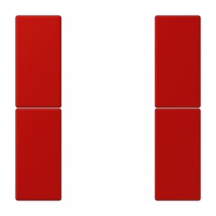 Taustiņs 2-viet, F50, Serie LS, rouge vermillon 31