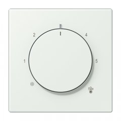 Centrālplate termostatam, termoplasts lakots, Serie LS, outremer gris