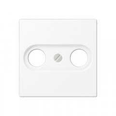 Virsma TV rozetei, termoplasts lakots, Serie A, sniegbalts matēts