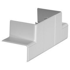T veida adapters priekš RAPID 45-2 160x62x56, PC/ABS, gaiši pelēks, 7035