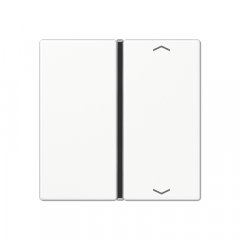 Taustiņs slēdzim 1-viet, ar virzienrādītāju, F40, Serie A, balts