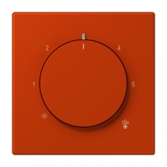Centrālplate termostatam, termoplasts lakots, Serie LS, rouge vermillon 59