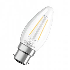 Spuldze LED CLASSIC B P 2.5W 827 FIL CL B22D