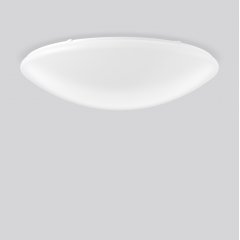 Gaismeklis FLAT POLYMERO SENSATION XXL, 100 W, 10300 lm, 840, white, DALI Ceiling and wall luminaires, D 1040 H 230, Plastic (PMMA) opal