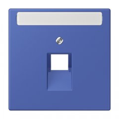 Virsma IAE/UAE-datu rozetei 1 x 8-polig, marķējams, termoplasts lakots, Serie LS, bleu outremer 31