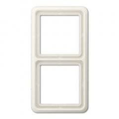 Rāmītis 2-vietīgs, vertikālā un horizontālā montāža, termoplasts, CD 500, ziloņkaula