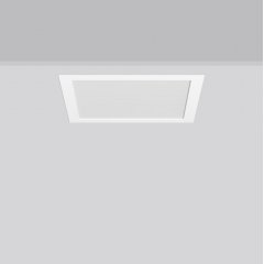 TOLEDO FLAT+ square, 19 W, 2000 lm, 827-865, white, DALI Recessed downlights, L 310 B 310 H 2 HEL 42