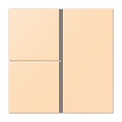 Taustiņs 3-viet, F40, Serie LS, ocre