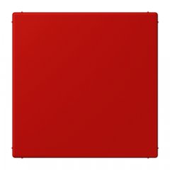 Nosedzošais vāks (tukša virsma), termoplasts lakots, Serie LS, rouge vermillon 31