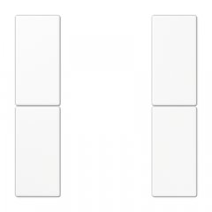 Taustiņs 2-viet, F50, Serie LS, balts