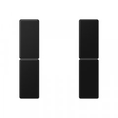 Taustiņs 2-viet, F50, Serie A, grafīta melns matēts