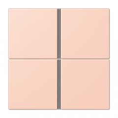 Taustiņs 4-viet, F40, Serie LS, l'ocre rouge clair