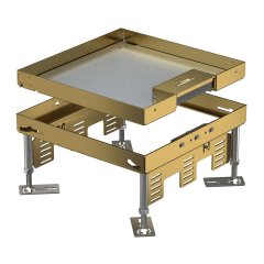 Kvadrata kasete ar kabeļu izvadu 243x243mm, CuZn RKSN2 9 MS 20