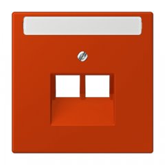 Virsma IAE/UAE-datu rozetei 2 x 8-polig, marķējams, termoplasts lakots, Serie LS, rouge vermillon 59