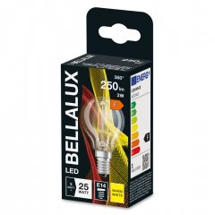 Spuldze BELLALUX® CLP 2.5 W/2700 K FIL CL E14