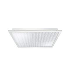 LED recessed light with transparent, micro-prismatic diffuser, colour temperature approx. 3000 K (warm white)