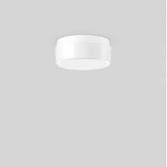 Gaismeklis KREIS, white, on/off Ceiling and wall luminaires, D 280 H 120, Opal glass