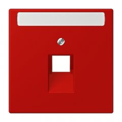 Virsma IAE/UAE-datu rozetei 1 x 8-polig, marķējams, termoplasts lakots, Serie LS, rouge vermillon 31