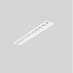 Gaismeklis BEAMLINE SLIM, 25 W, 2050 lm, 930, white, on/off Recessed ceiling luminaires, L 295 B 45 H 2 HEL 60, Mini-Reflector-System
