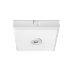 Emergency light, 3 hour,  LED technology, self-control, surface and recessed ceiling mounting