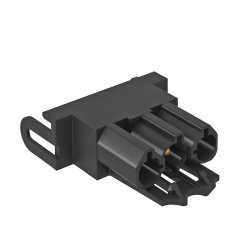 Connect. Adapteris,taisns GST 18i 3p, Modul 45connect, PA, melns STA-SKS S1 SW