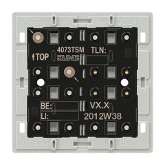 Taustes sensors maģistrāļu sistēmai KNX Tastsensor-Modul Standard, 3fach, Standard, F40 KNX, Free@Home iekārtas