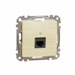 Datu ligzda, Sedna Design & Elements, RJ45 CAT5E UTP, PRO, bērzs