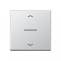 eNet žalūzijas poga ar 1-grupas radio uztvērēju, ar bultiņu simboliem, A sērija, alumīnijs