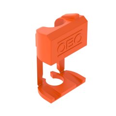 Stiprinājuma elements HW plānam apšuvumam 15x8x5, PP, oranžs ZH 12-DB