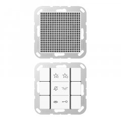 Iekštelpu audio stacija, Serie AS/A, alpinweiß