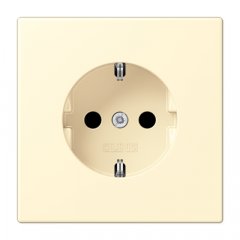 Kontaktligzda SCHUKO, 16 A 250 V ~, ar bērnu drošību, Serie LS, blanc