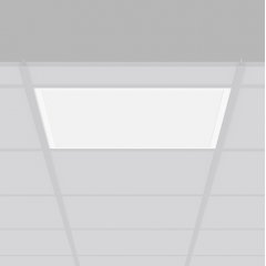 Gaismeklis SIDELITE ECO, 29...38 W, 3700...4600 lm, 840, white, DALI Lay-in luminaires, L 622 B 622 HEL 38, Plastic (PMMA) opal