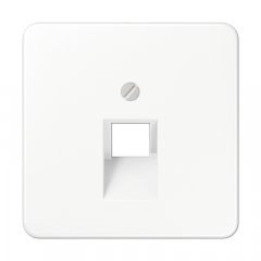 Virsma IAE/UAE-datu rozetei 1 x 8-polig, termoplasts, Serie CD, balts