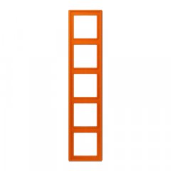 Rāmītis 5-vietīgs, LE CORBUSIER, oranžs