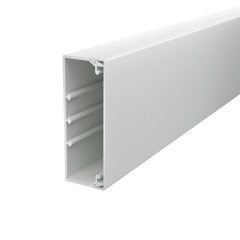 Kabeļu kanāls ar perforēto pamatni 40x110x2000, PVC, gaiši pelēks, 7035