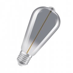 Spuldze Vintage 1906® LED CLASSIC A, Globe and EDISON WITH FILAMENT-MAGNETIC STYLE 6 2.2 W/1800 K SMOKE E27