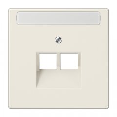 Virsma UAE datu rozetei 2 x 8-polig, marķējams, termoplasts, Serie LS, ziloņkaula