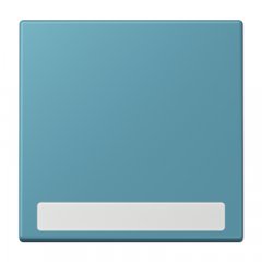 Taustiņs 1-viet, marķējams, Serie LS, céruléen vif